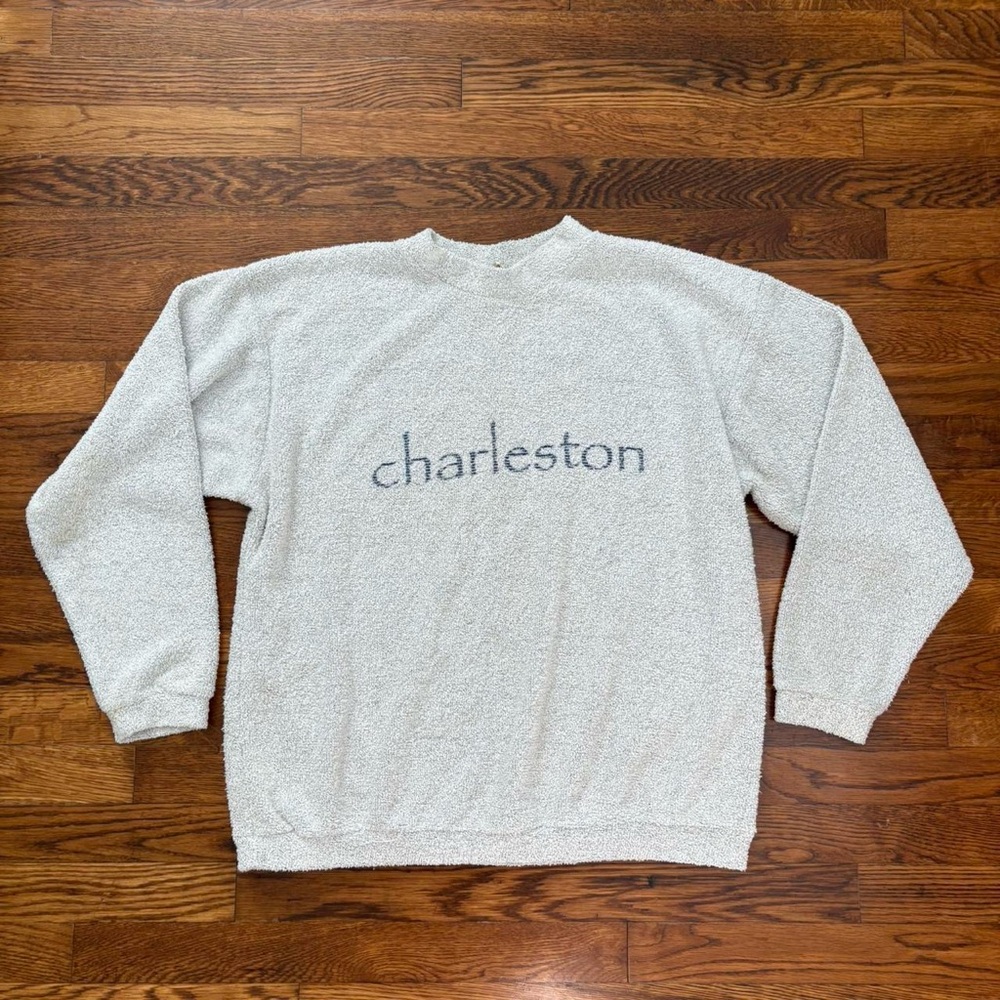 Charleston Sweatshirt - Austin’s Inc Resortwear -  terrycloth - oversized